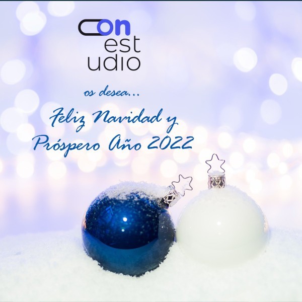 ¡Feliz Navidad y próspero año 2022!